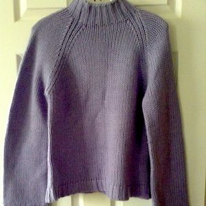 Reitmans chunky knit sweater - lilac